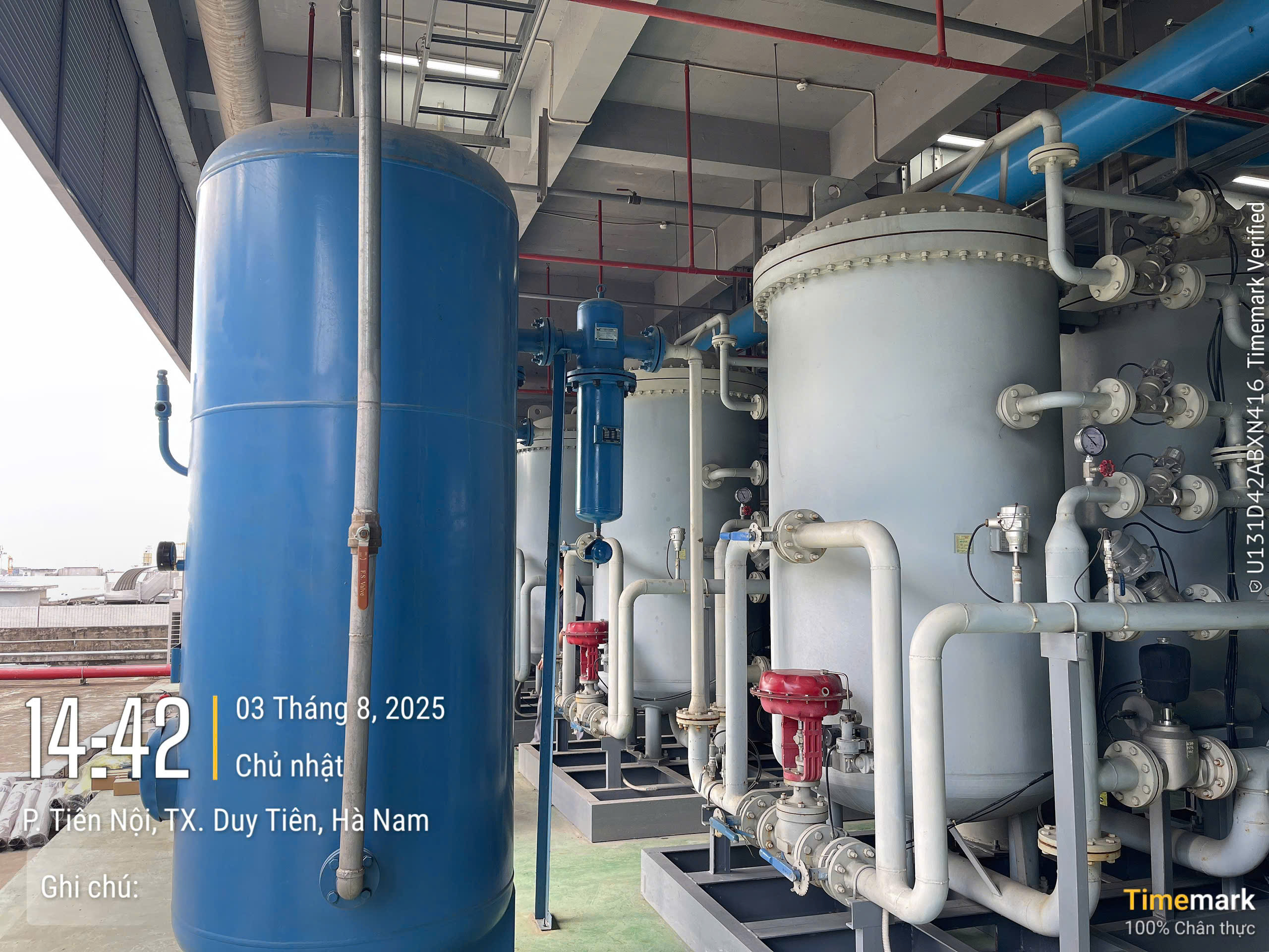 Giải pháp hệ khí nén và khí Ni tơ